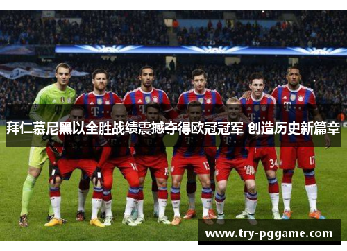 拜仁慕尼黑以全胜战绩震撼夺得欧冠冠军 创造历史新篇章
